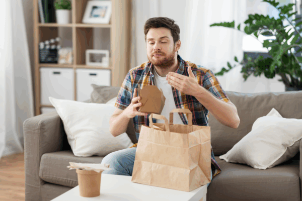 vente à emporter